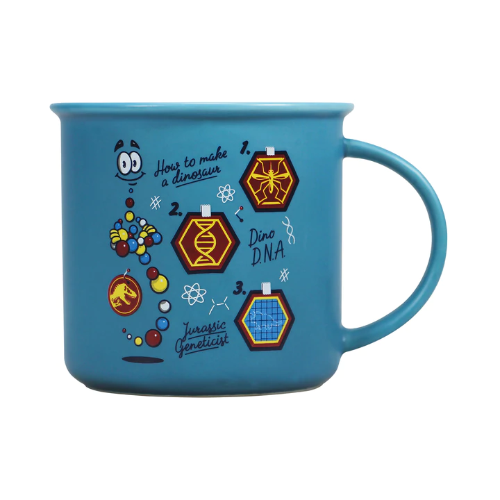 JURASSIC PARK - DNA - Enamel Mug