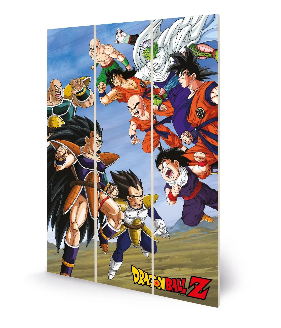 DRAGON BALL Z - Battle Clash - Wood Print 20x29.5cm