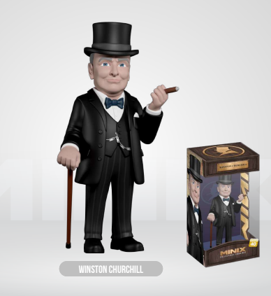 CELEBRITY - Winston Churchill - Figure Minix 12cm