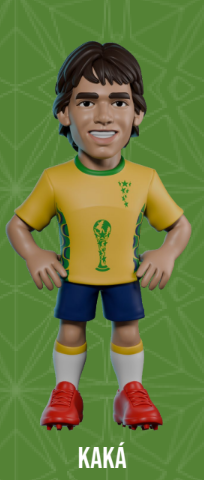 BRAZIL - Kaka - Figure Minix World Legends Cup 12cm