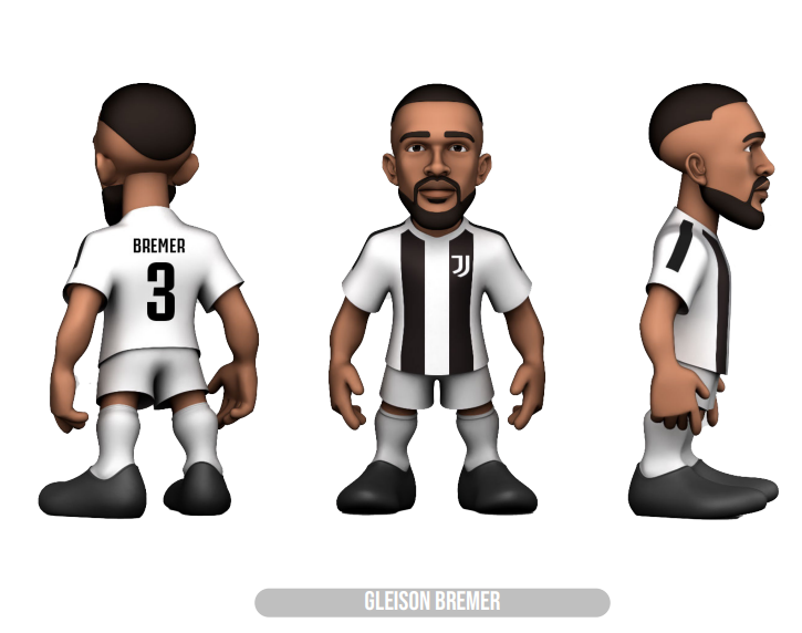 JUVENTUS - Gleison Bremer - Figure Minix 12cm