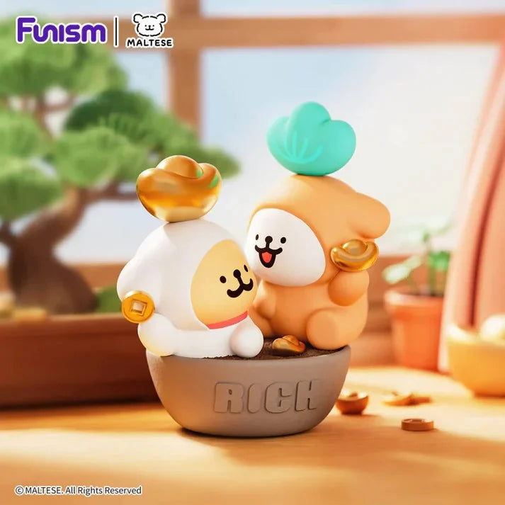 MALTESE - Lucky Paws Series - Blind Box 8 Figure set