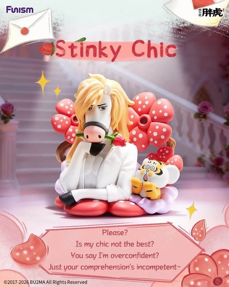 ALEXANDER THE FAT TIGER -Real crazy Horse Series -Blind Box 8 Fig. set