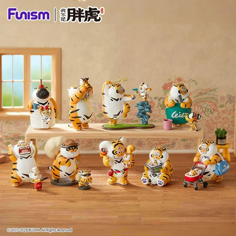 ALEXANDER THE FAT TIGER - Roaring Love Series 2 - Blind Box 8 Fig. set