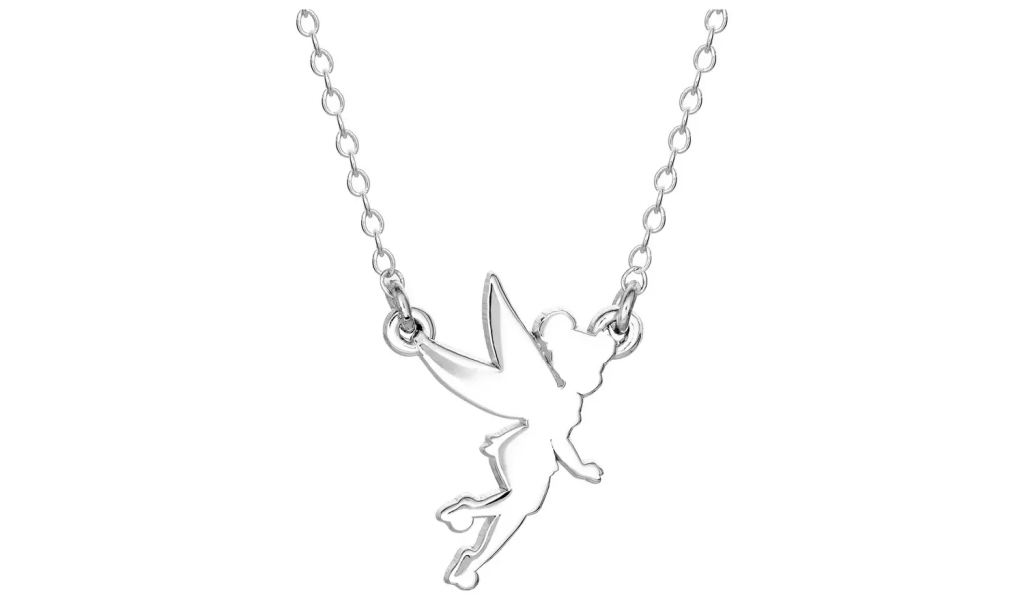 DISNEY - Tinkerbell - Silver Sterling Necklace