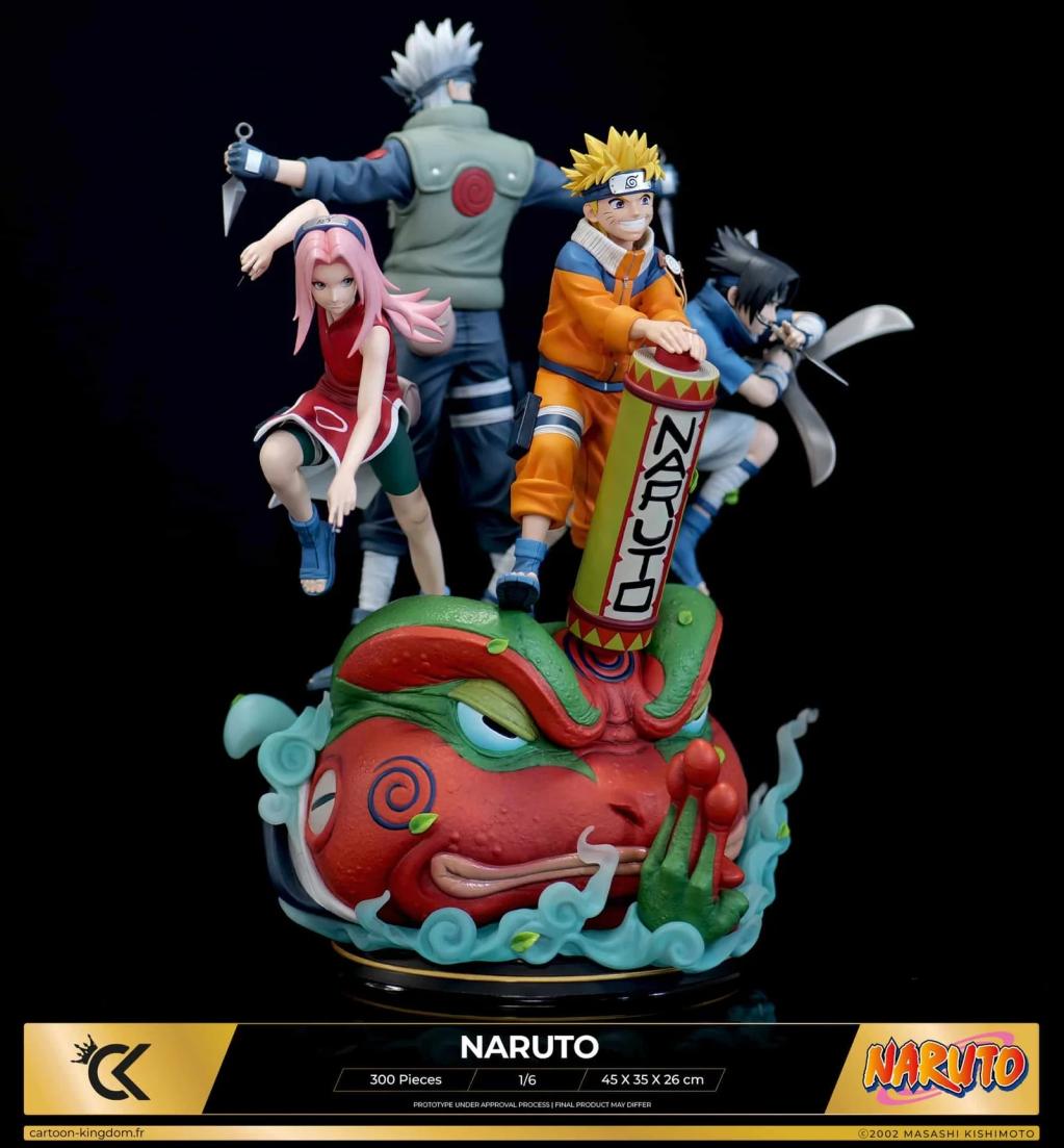 NARUTO - Naruto Team - Statue Resin 1/6 45cm