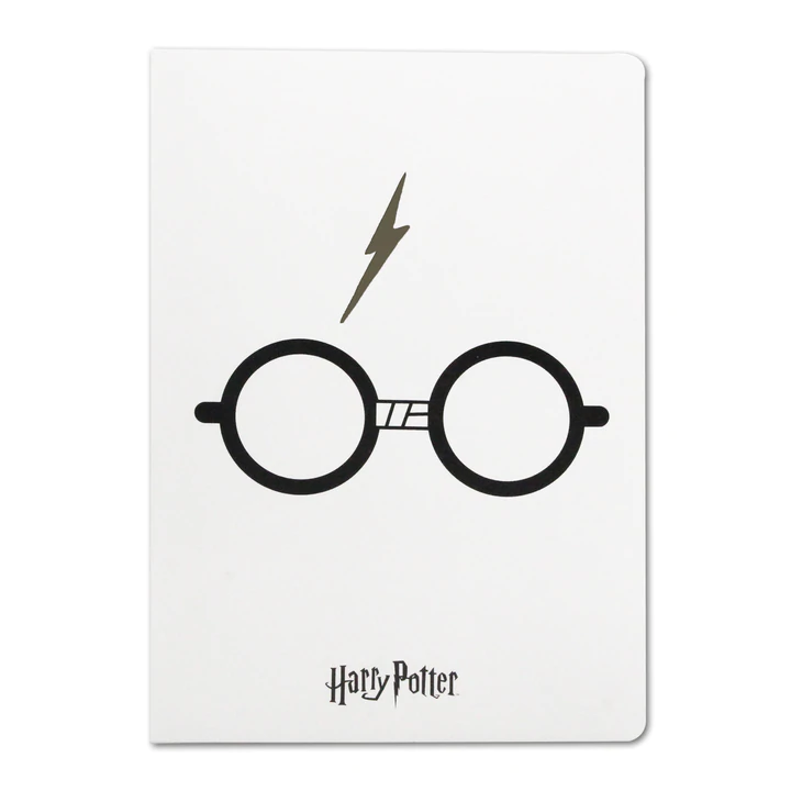 HARRY POTTER - Glasses - A5 Notebook