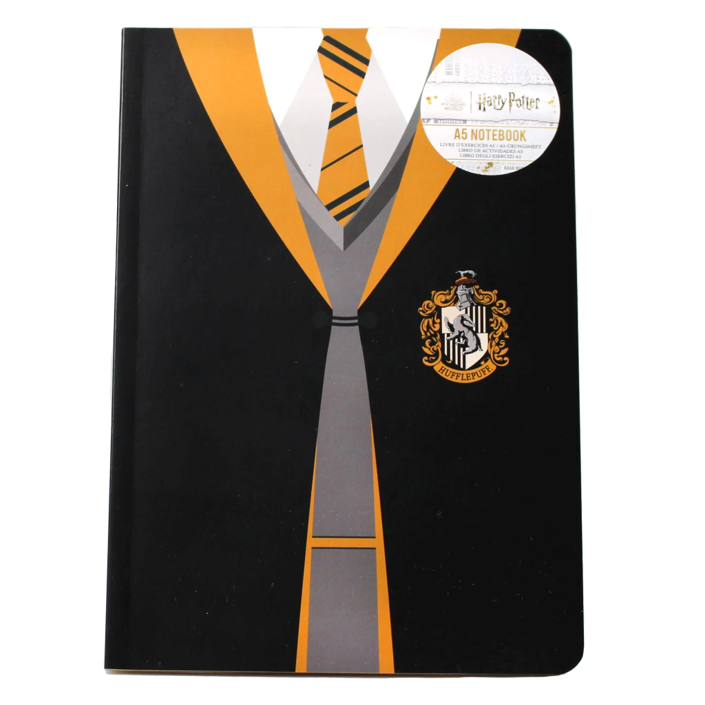 HARRY POTTER - Uniform Hufflepuff - A5 Notebook