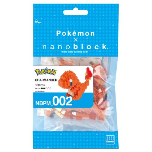 POKEMON - Charmander - Figure Nanoblock 10cm