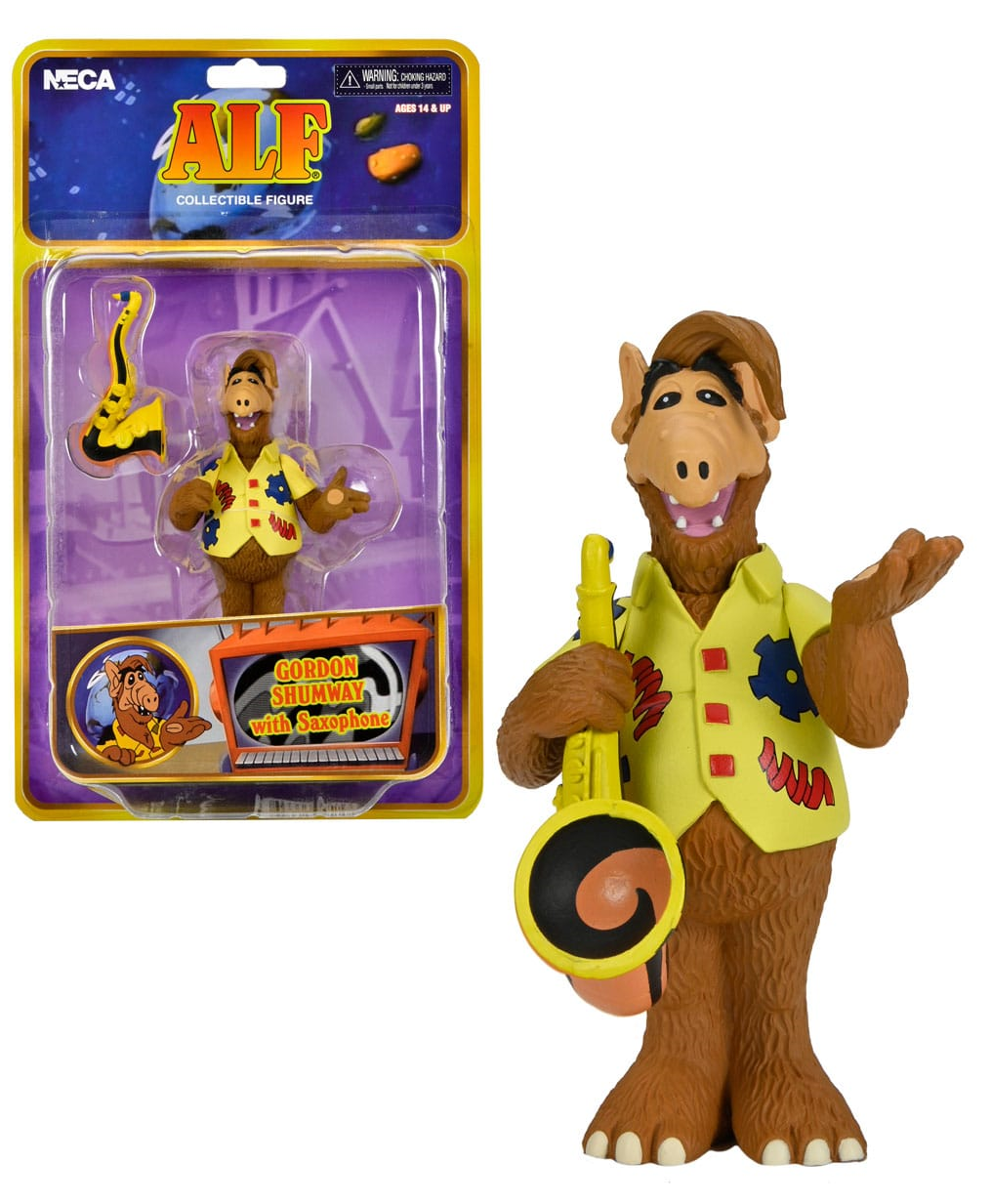 ALF - Alf with Saxophone - Figure Toony Classic 15cm