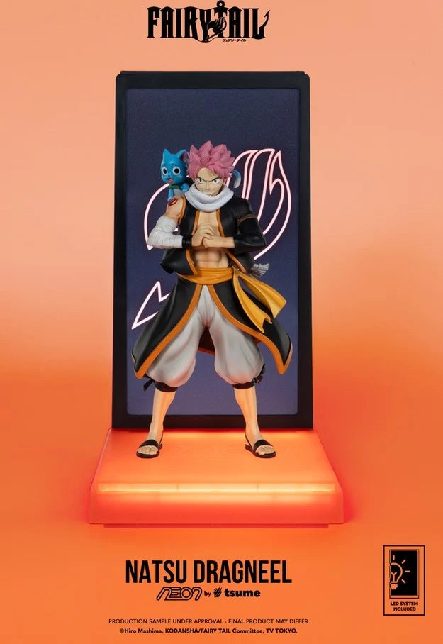 FAIRY TAIL - Natsu Dragneel - Figure Neon by Tsume 25cm