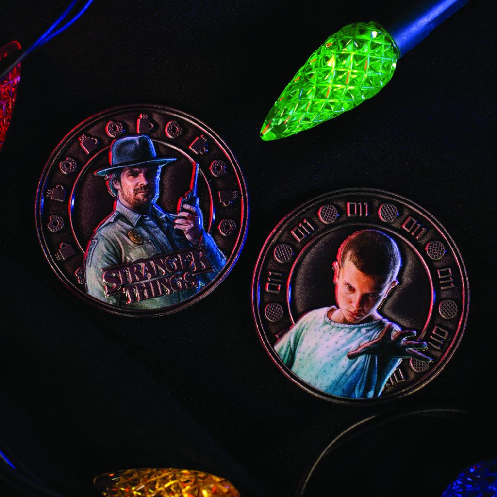 STRANGER THINGS - Eleven & Jim - Limited Edition Coin