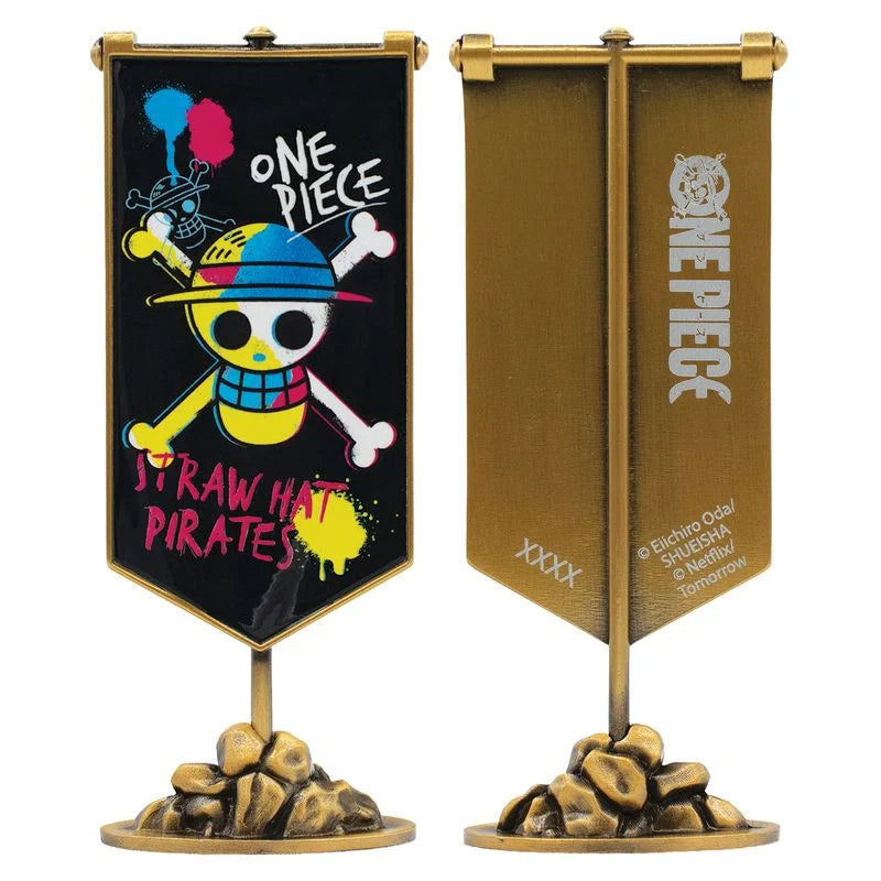 ONE PIECE - Straw Hat Pirates Metal Banner - Replica Limited Edition