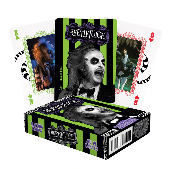 HORROR - Bettlejuice  - Playing Cards