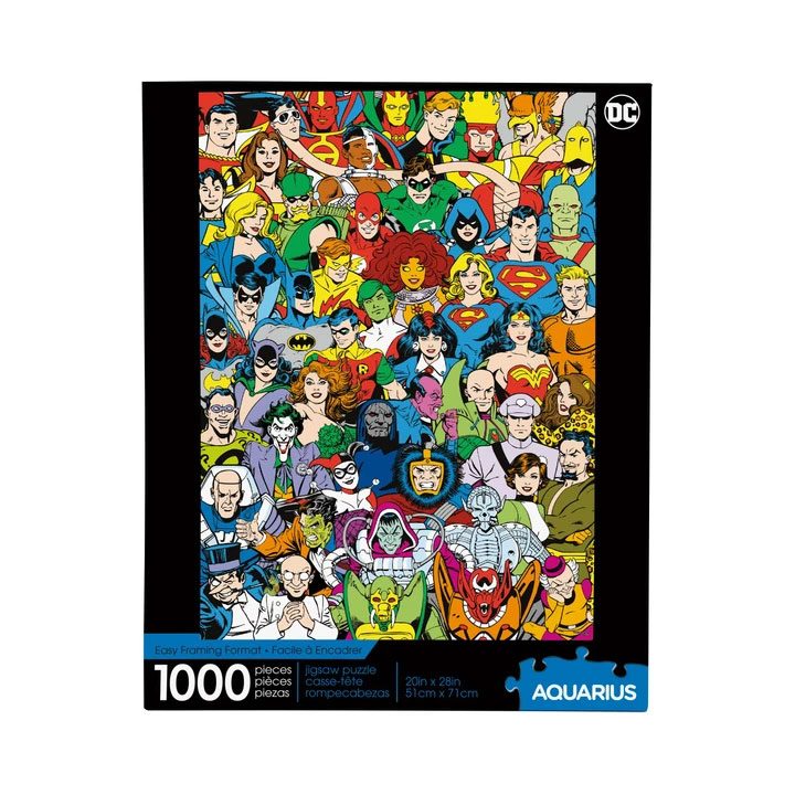 DC COMICS - Retro Cast - Puzzle 1000P