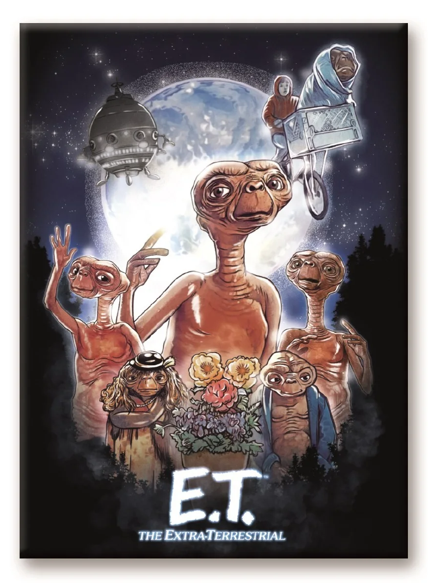 E.T. - Poster 2 - Magnet 6.3x8.9cm