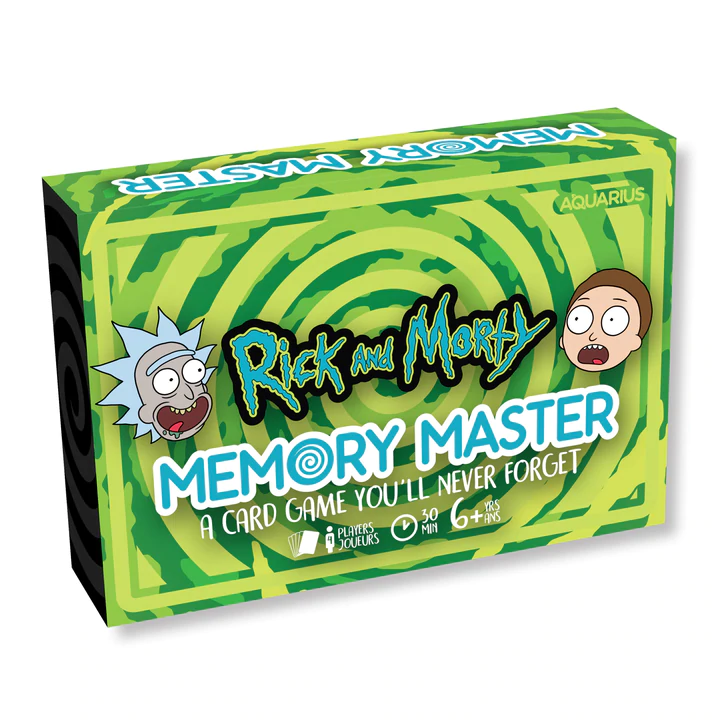 RICK ET MORTY - Jeu de cartes Memory Master (UK)