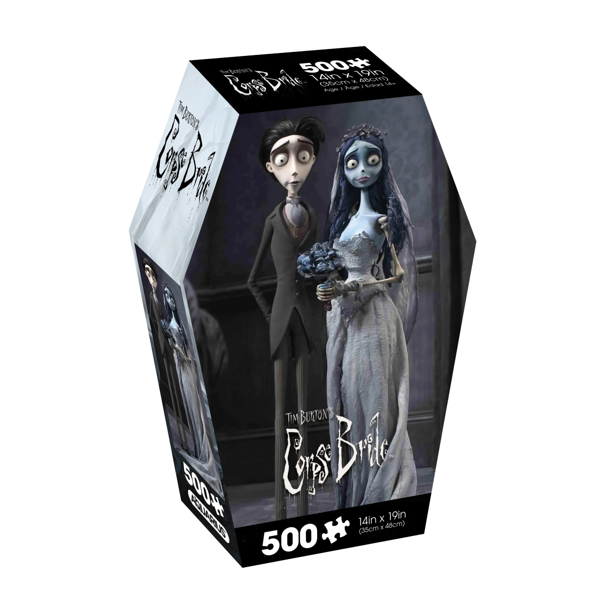 CORPSE BRIDE - Coffin Puzzle 500P