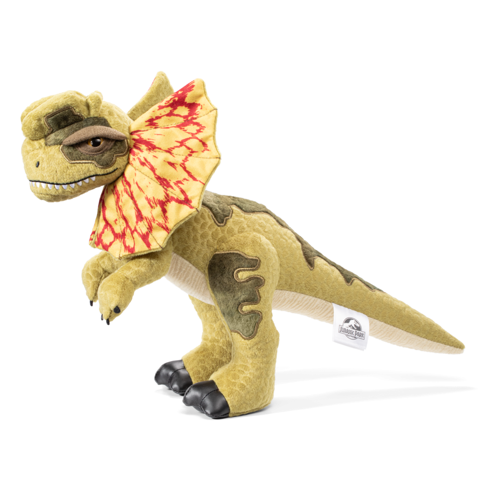 JURASSIC PARK - Dilophosaure - Peluche 25cm