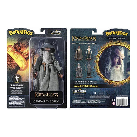 LORD OF THE RINGS - Gandalf - Bendyfigs Figure with Support