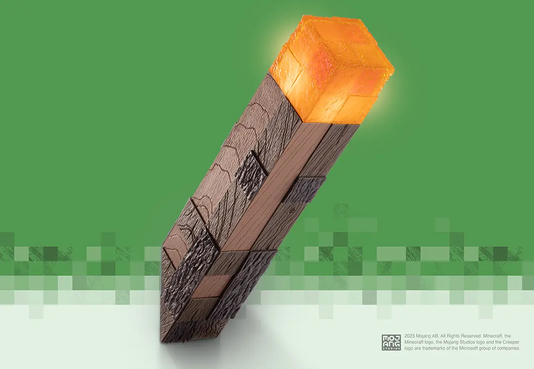 MINECRAFT - Luminous Torch - Collector Replica 25cm
