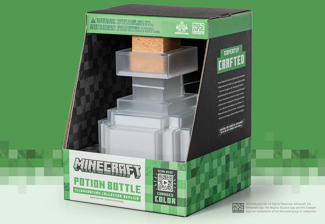 MINECRAFT - Luminous Potion - Collector Replica 16cm