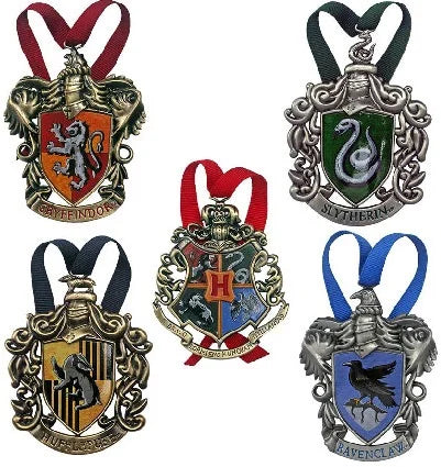 HARRY POTTER - Set of 5 Christmas ornaments