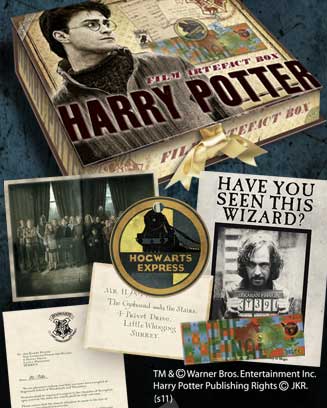 HARRY POTTER - Boite d'artefacts Harry Potter (UK)