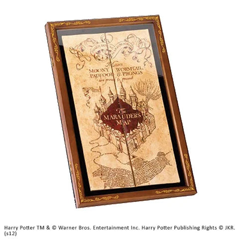 HARRY POTTER - Display Case - Marauders Map