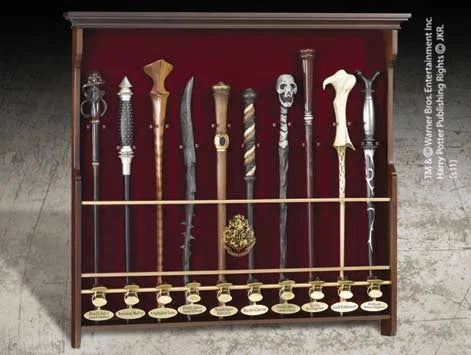 HARRY POTTER - Ten Character Wand Display