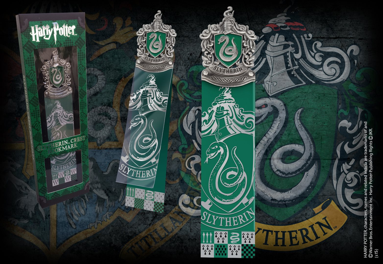 HARRY POTTER - Slytherin Crest Bookmark