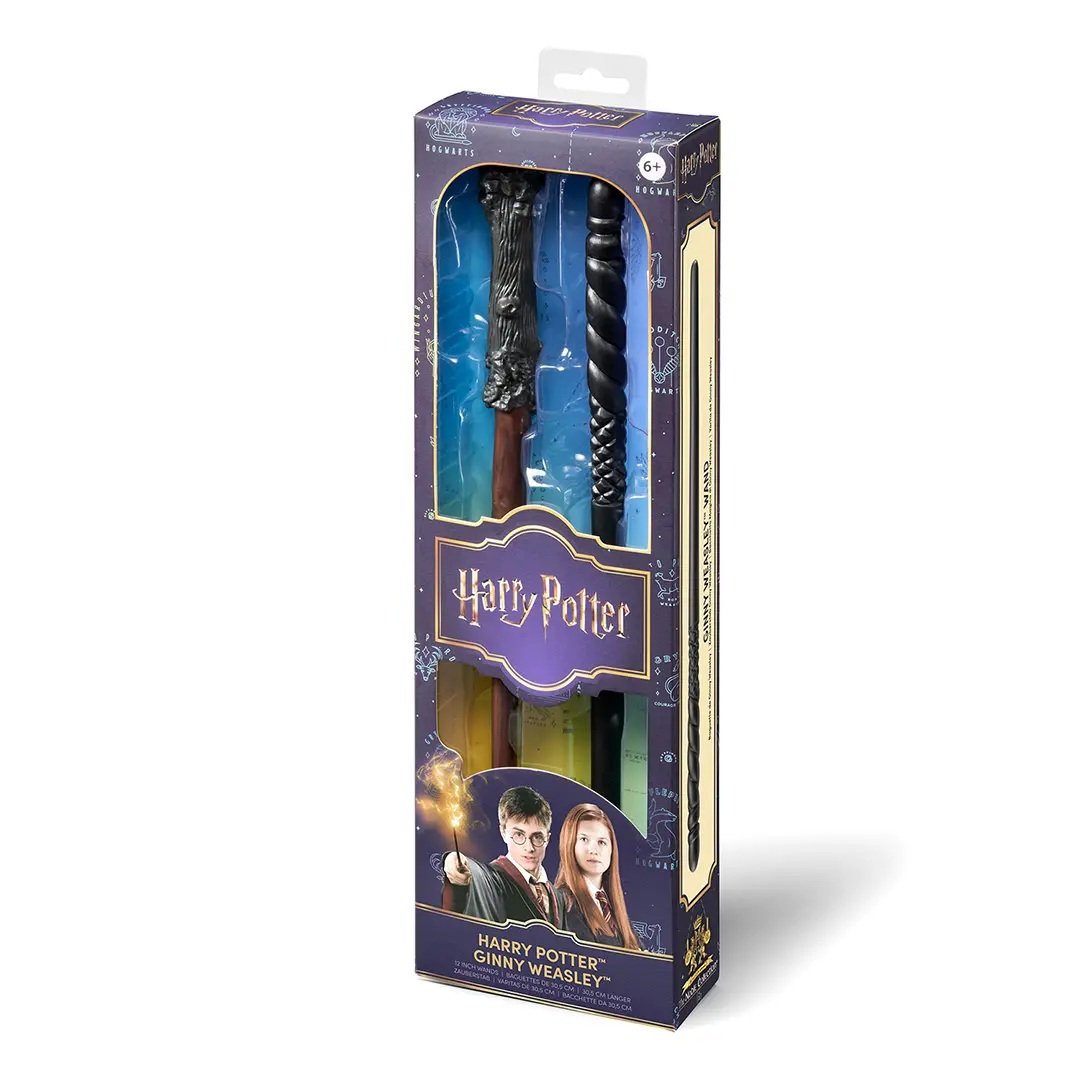 HARRY POTTER - 2 PVC Wansd - Harry Potter & Ginny Weasley