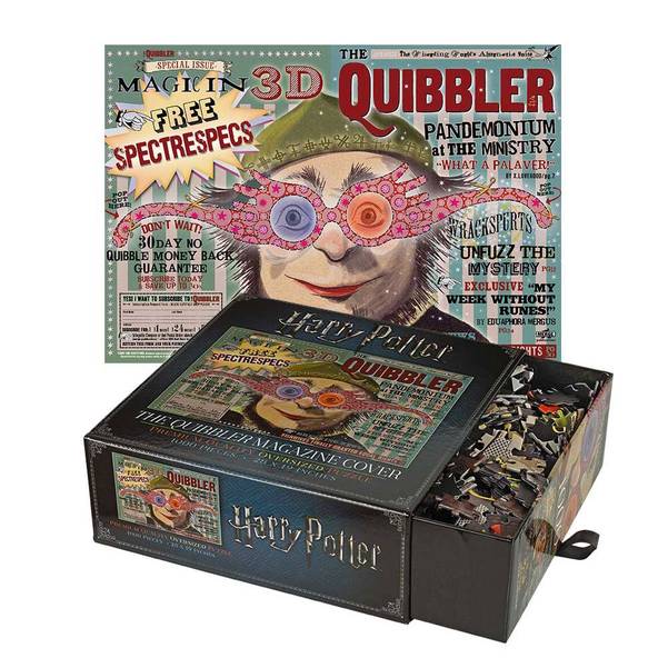 HARRY POTTER - Puzzle 1000 pcs - The Quibbler Magazine Cover