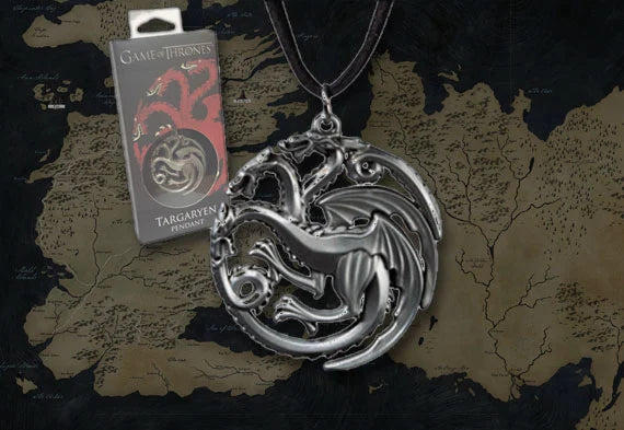 GAME OF THRONES - Targaryen Pendant - Metal Edition