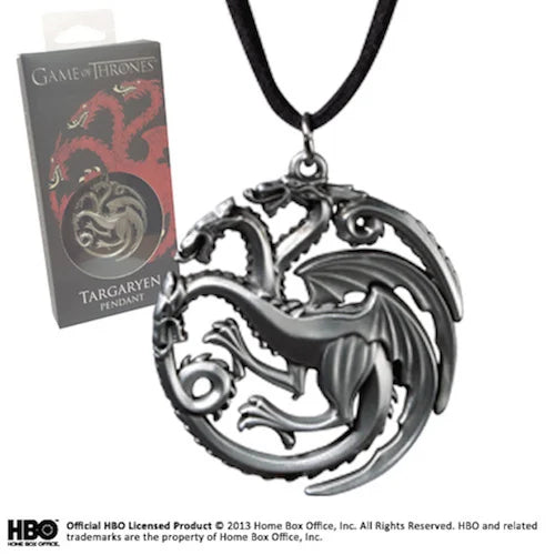 GAME OF THRONES - Targaryen Pendant - Metal Edition