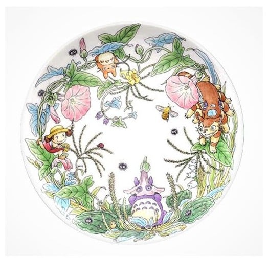 MY NEIGHBOR TOTORO - Totoro Bindweed - plate 23cm