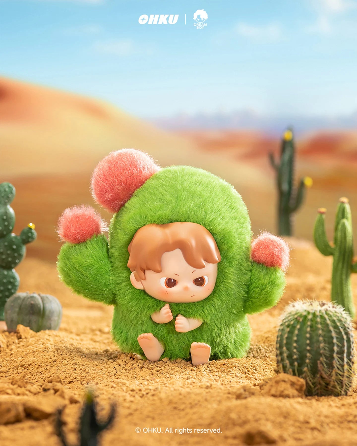 OHKU -Dream Boy Hiding in his corner Mini Plush BLIND BOX (6pcs) -13cm