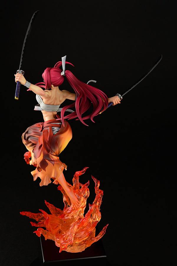 FAIRY TAIL - Erza Scarlet Samurai Ver. Kurenai - Statue OrcaToys 43cm