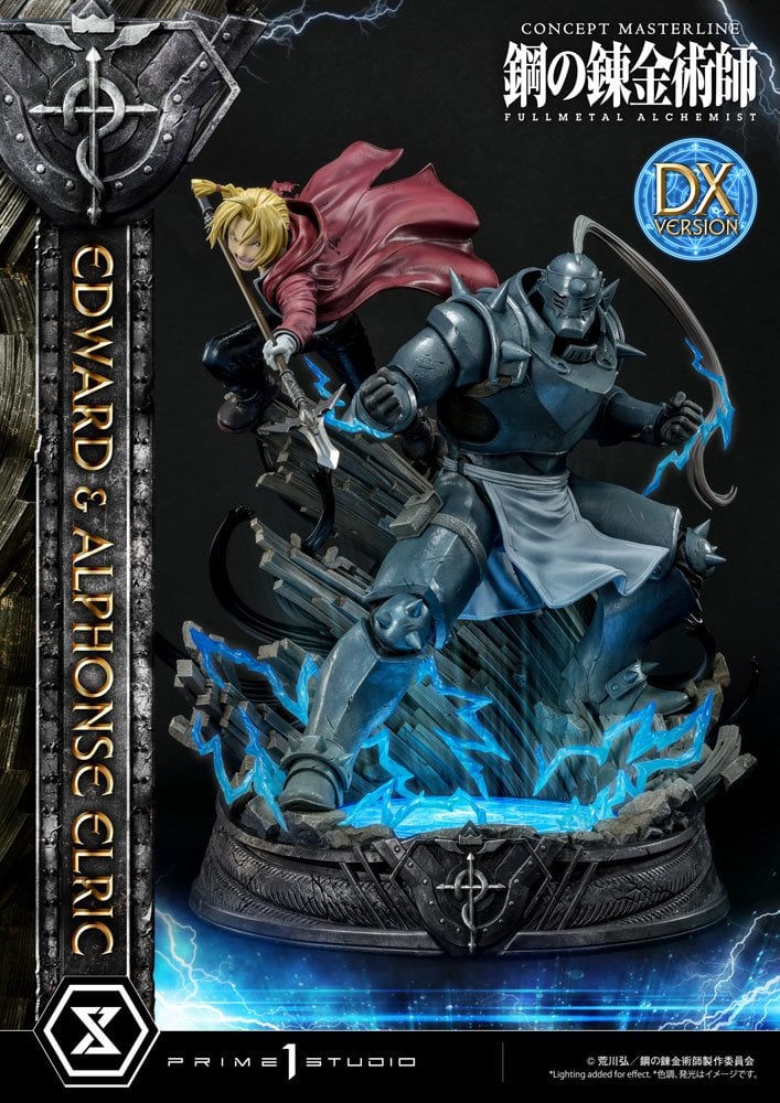 FULLMETAL ALCHEMIST - Edward & Alphonse Deluxe - Statuette 56cm