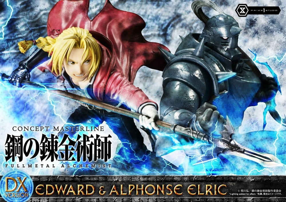 FULLMETAL ALCHEMIST - Edward & Alphonse Deluxe - Statuette 56cm
