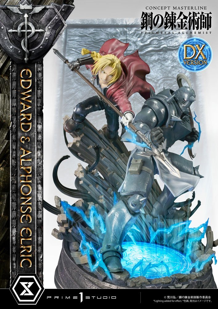 FULLMETAL ALCHEMIST - Edward & Alphonse Deluxe - Statuette 56cm