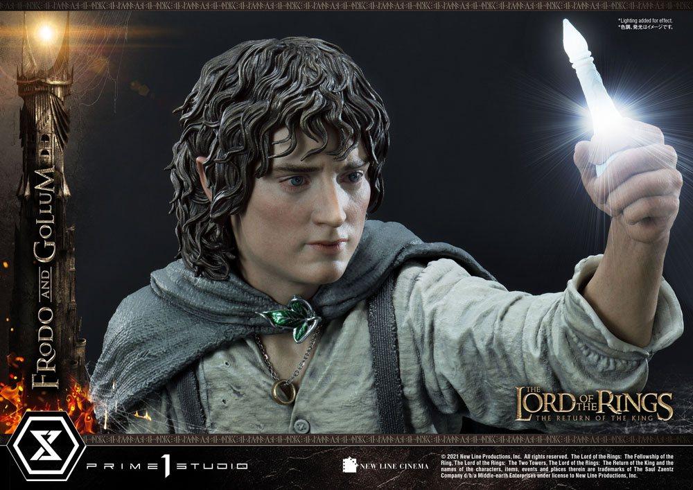 LORD OF THE RINGS - Frodo & Gollum Bonus Ver. - Statuette 46cm