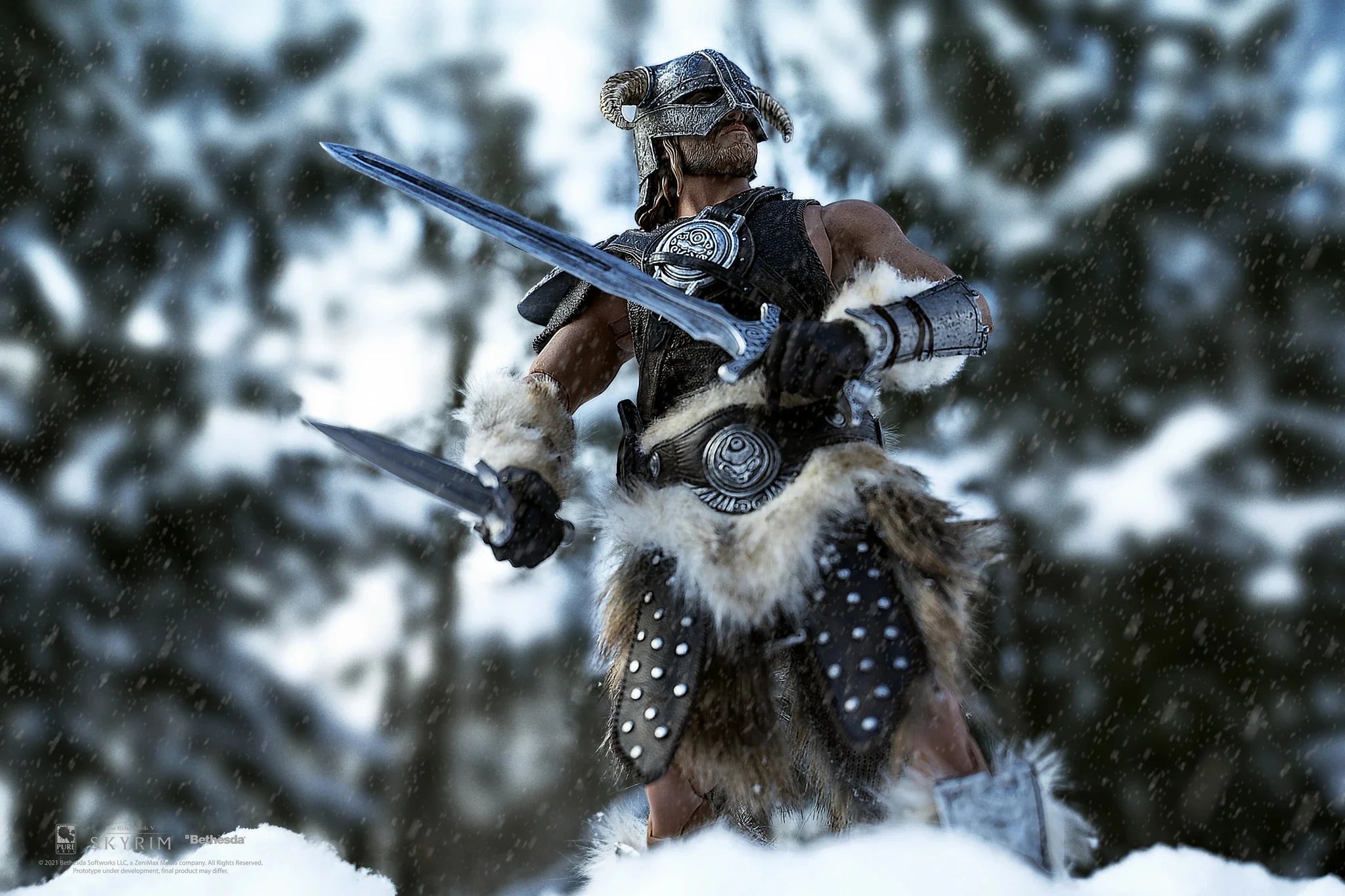 SKYRIM - Dragonborn standard - Action Figure '22x9x35cm'