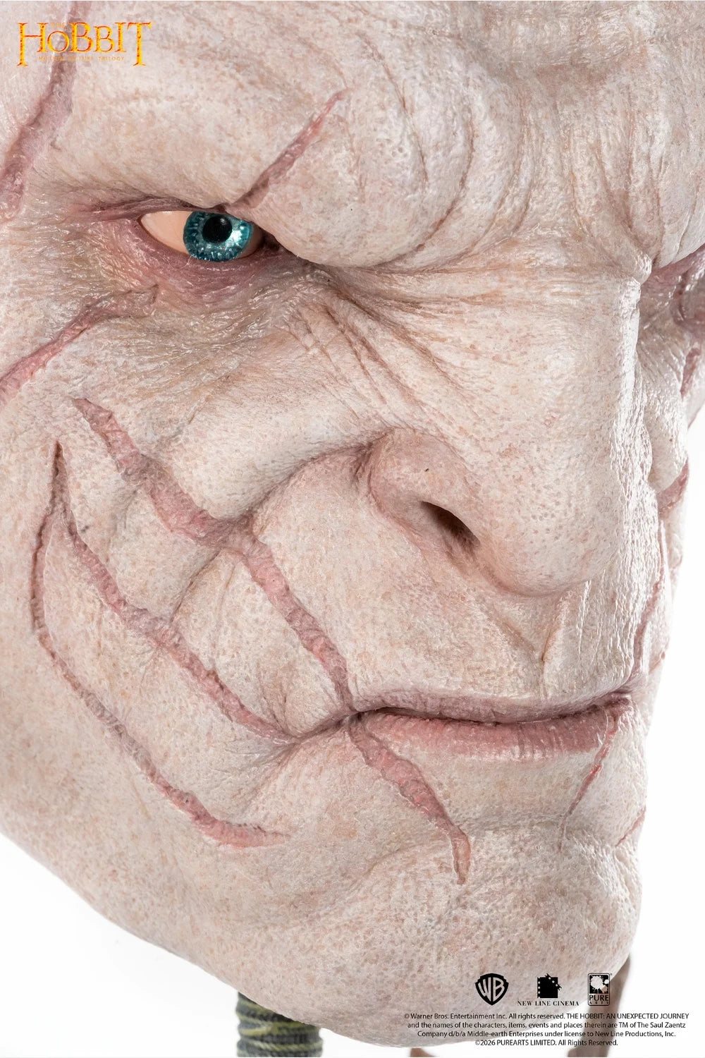THE HOBBIT - Art Mask Azog - Replica 1/1 54cm