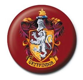 HARRY POTTER - Colourful Crest Gryffindor - Button Badge 25mm
