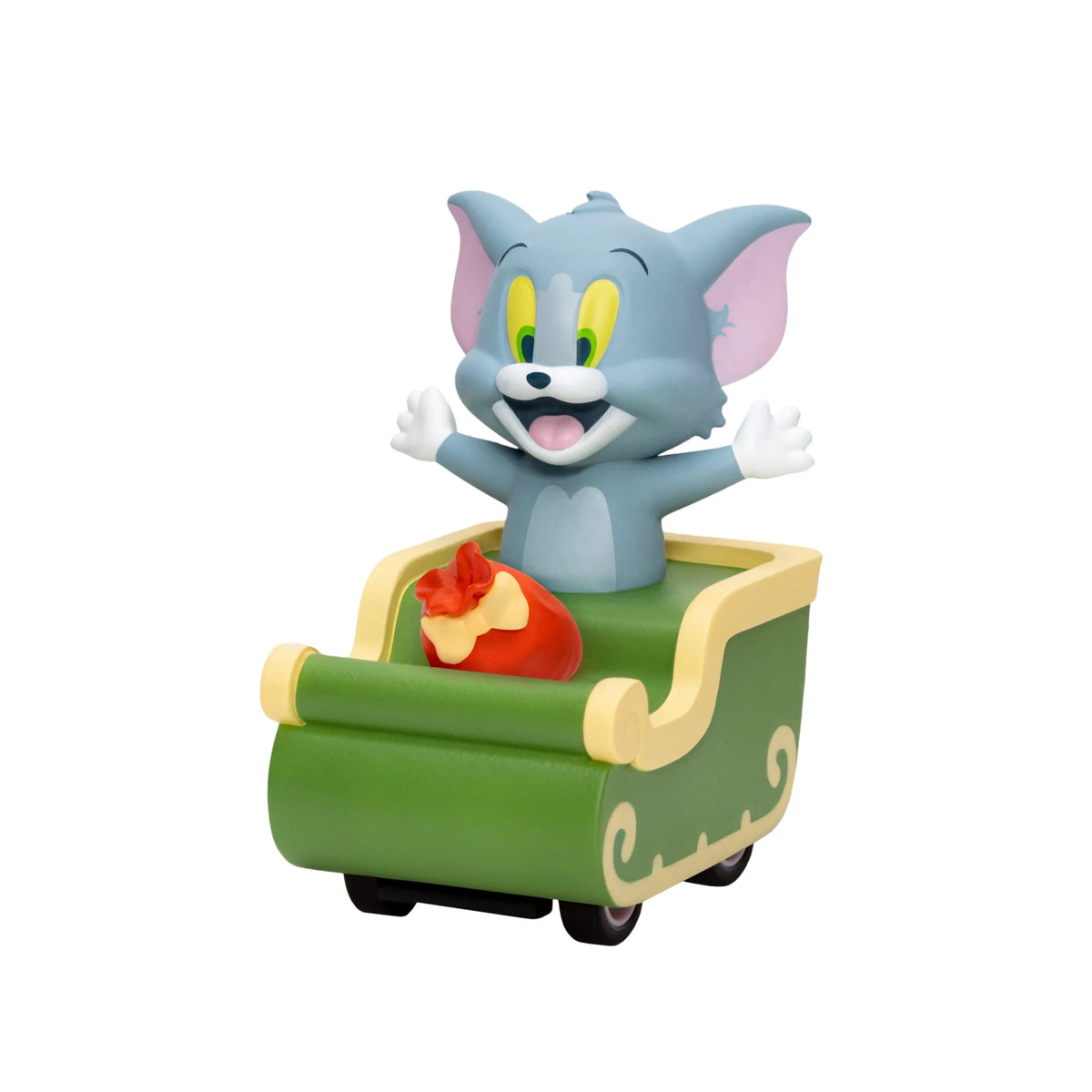 TOM & JERRY - Christmas Time Pull Back Car - Set 6 Fig. Blind Box 5cm