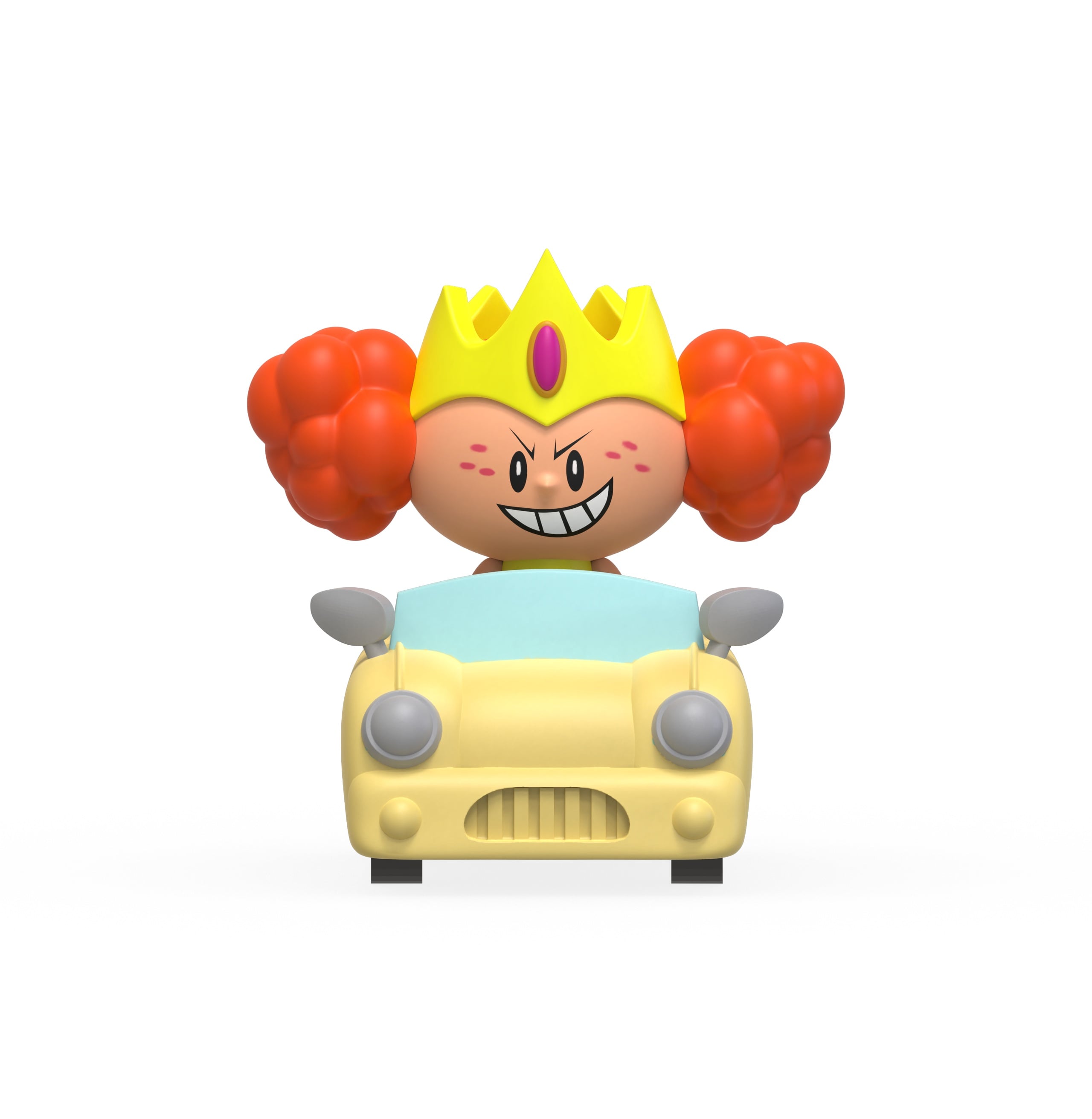 POWERPUFF GIRLS - Pull Black Car - Blind Box 5cm