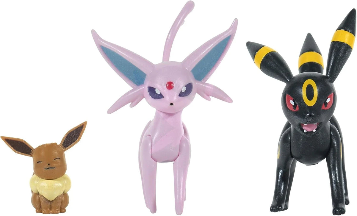 POKEMON - Eevee, Espeon & Umbreon - Multipack Special Finish