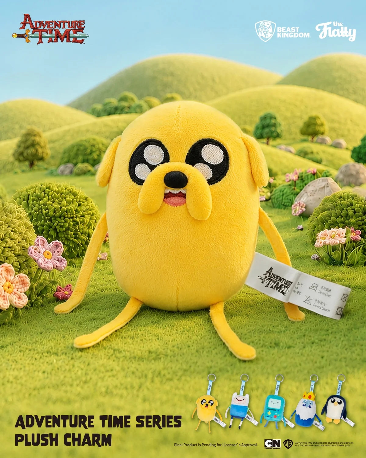 ADVENTURE TIME - Blind Box 4 Keychain Plush 10cm