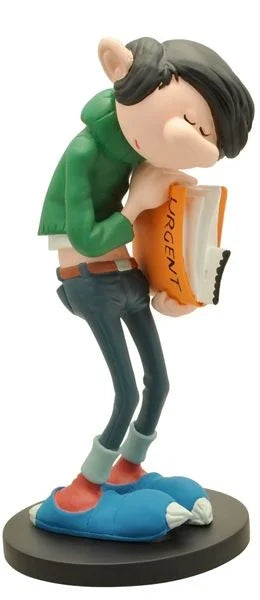 GASTON LAGAFFE - Figurine Resine - Urgent File - 22cm
